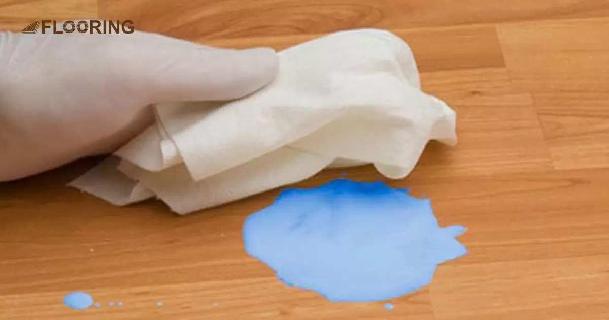 How To Get Paint Off Vinyl Floor