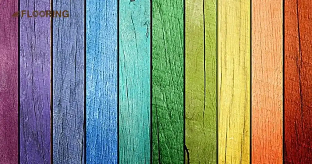 Colorful Wood Planking