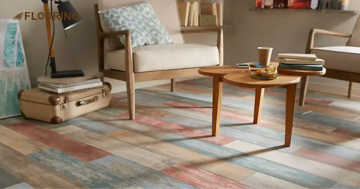 Multi Color Wood Floor