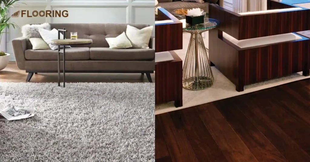 Carpet vs Dark Hardwood