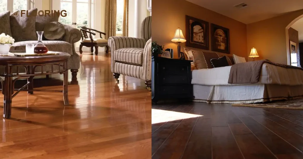 Laminate vs Dark Hardwood