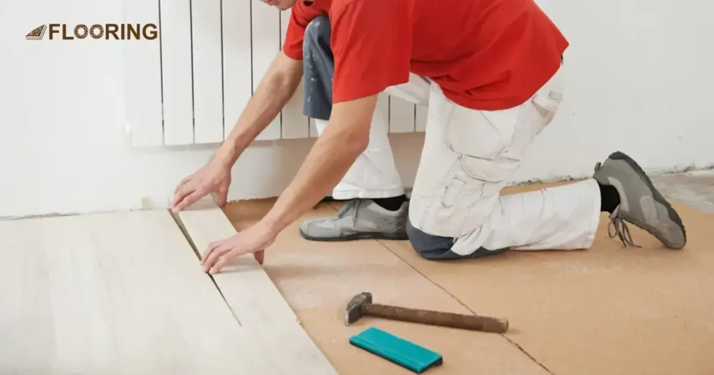 Leveling the Tile Floor