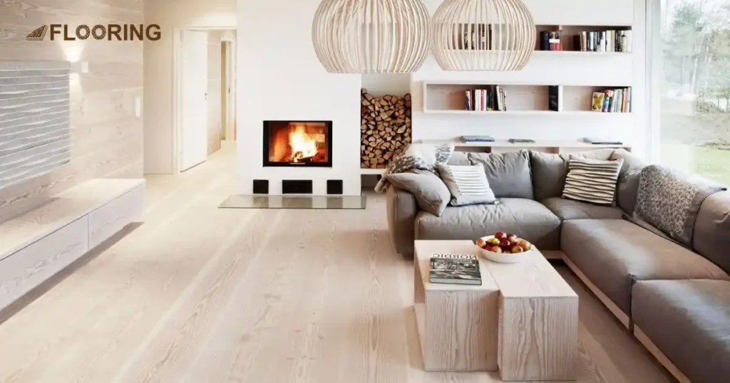 The Distinction of Maple Hardwood Floors for Living Room