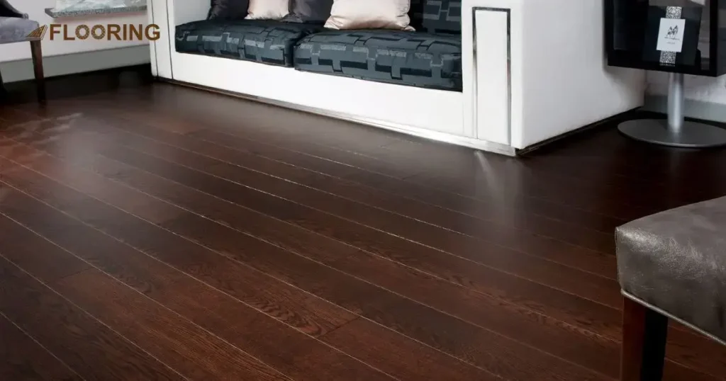 The Dramatic Look of Dark Brown Wood Floors