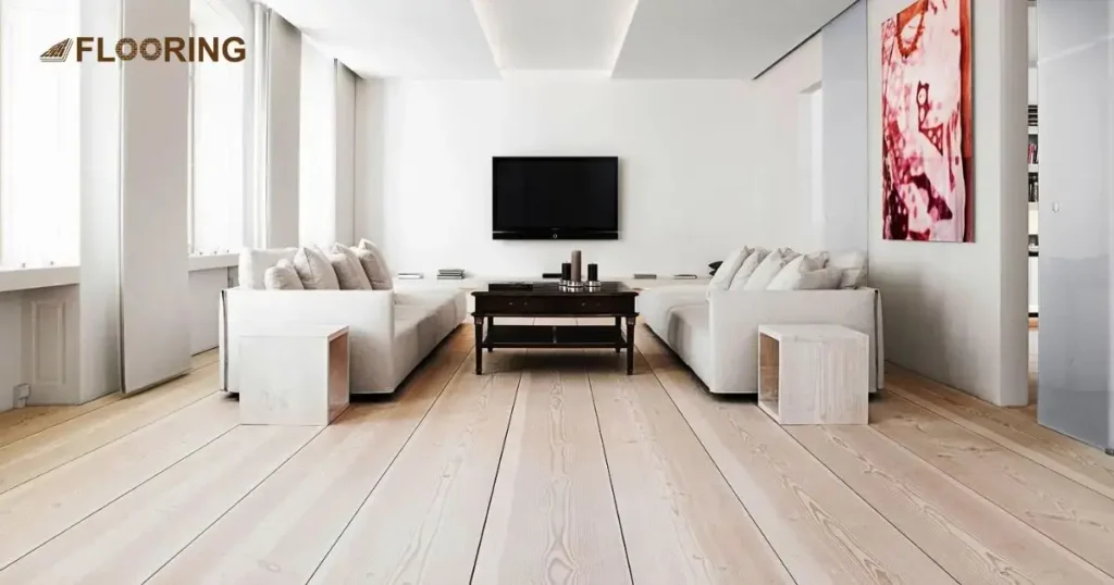 Try Light, Wide Planks for A Clean Look