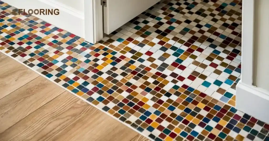 Colorful Tiles with Light Laminate