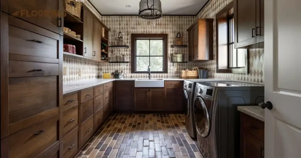 Rustic Brick-Look Tiles