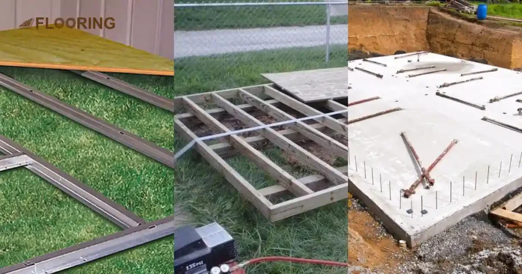 Types of Shed Floor Foundations