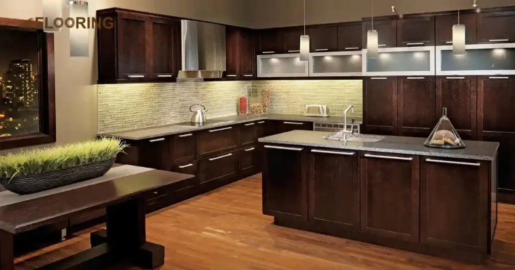 Best Flooring Options for Dark Cabinets