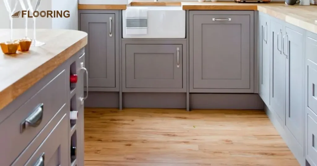 Best Vinyl Flooring Colors for Gray Cabinets