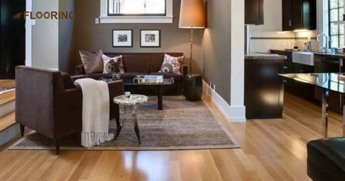 Light Wood Floors With Dark Cabinets