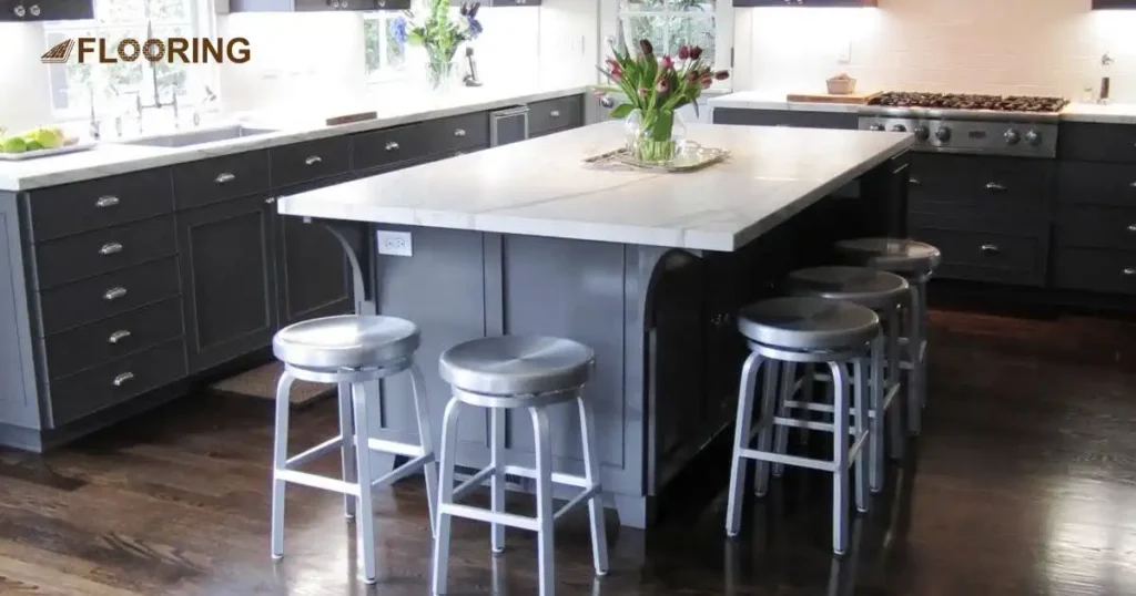 Neutral Cabinets Colors for Versatility with Dark Floors