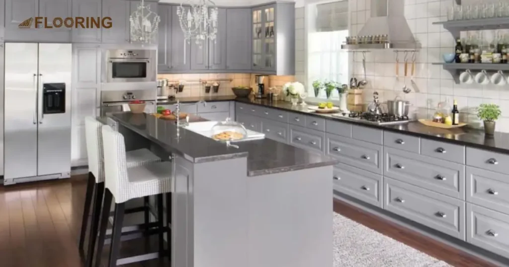 Tips for Coordinating Vinyl Flooring with Gray Cabinets