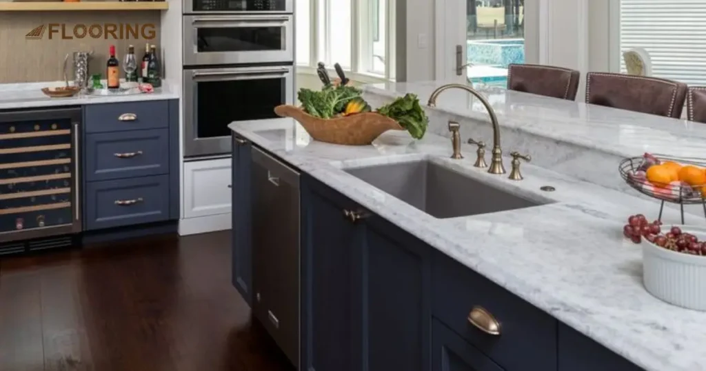 Tips for Styling Your Kitchen with Dark Cabinets with Light Floor