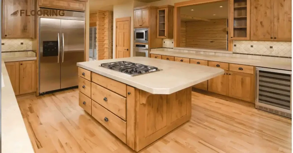 Transform Your Kitchen with Matching Wood Floors and Cabinets