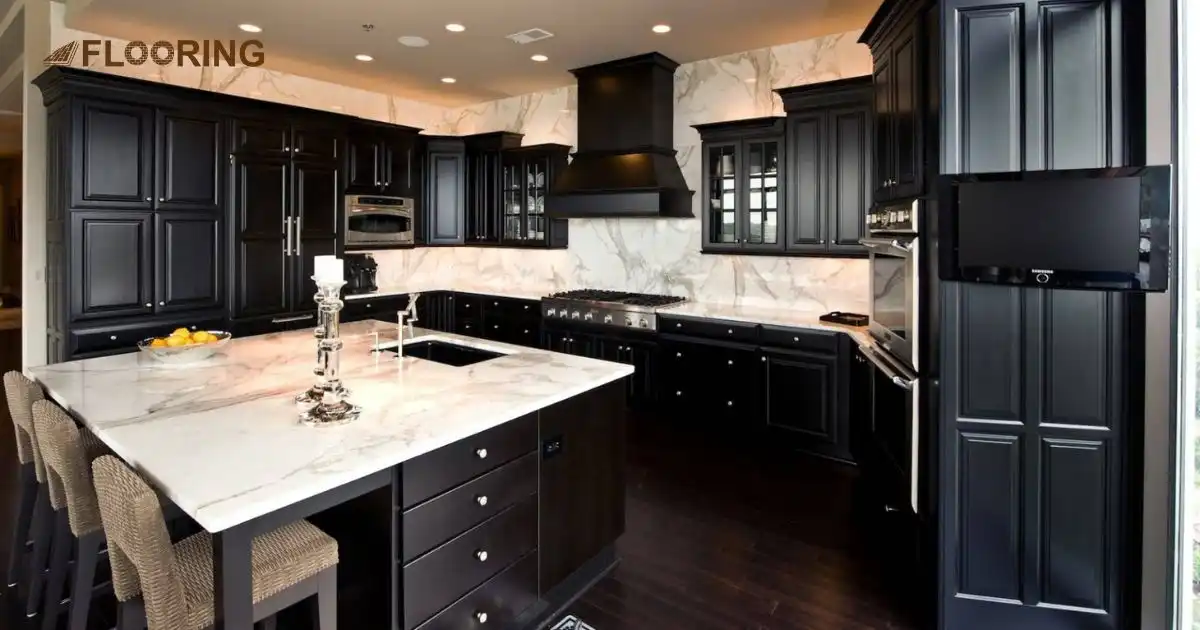 Why Dark Floors With Dark Cabinets Are the Perfect Pair